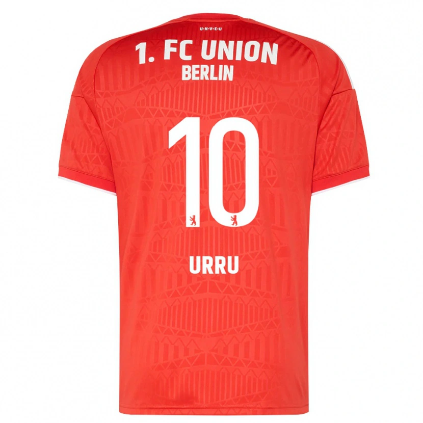 Danxen Heren Noah Urru #10 Rood Wit Thuisshirt Thuistenue 2026/27 T-Shirt