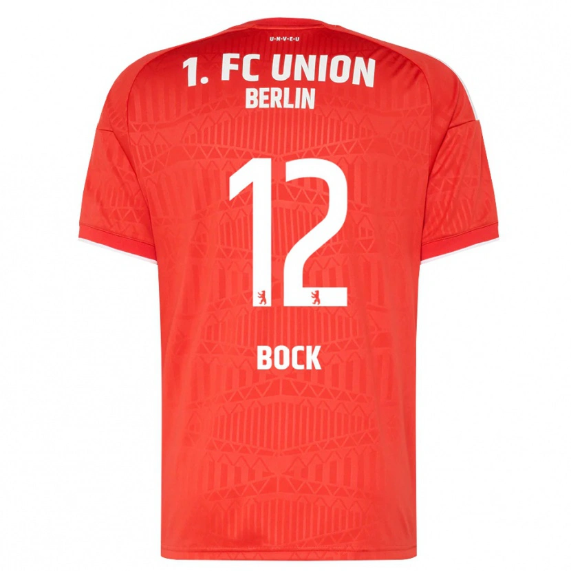 Danxen Heren Maximilian Bock #12 Rood Wit Thuisshirt Thuistenue 2026/27 T-Shirt