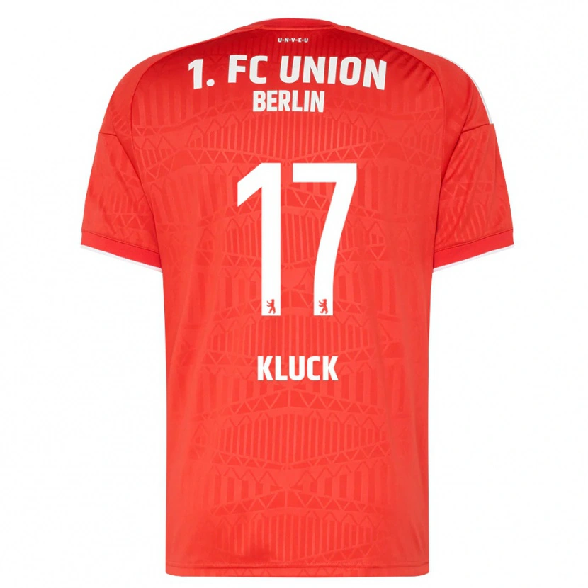 Danxen Heren Pierre Kluck #17 Rood Wit Thuisshirt Thuistenue 2026/27 T-Shirt