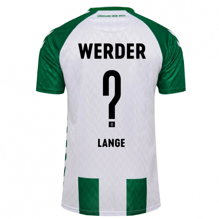 Danxen Heren Jan Lange #0 Groen Wit Thuisshirt Thuistenue 2026/27 T-Shirt
