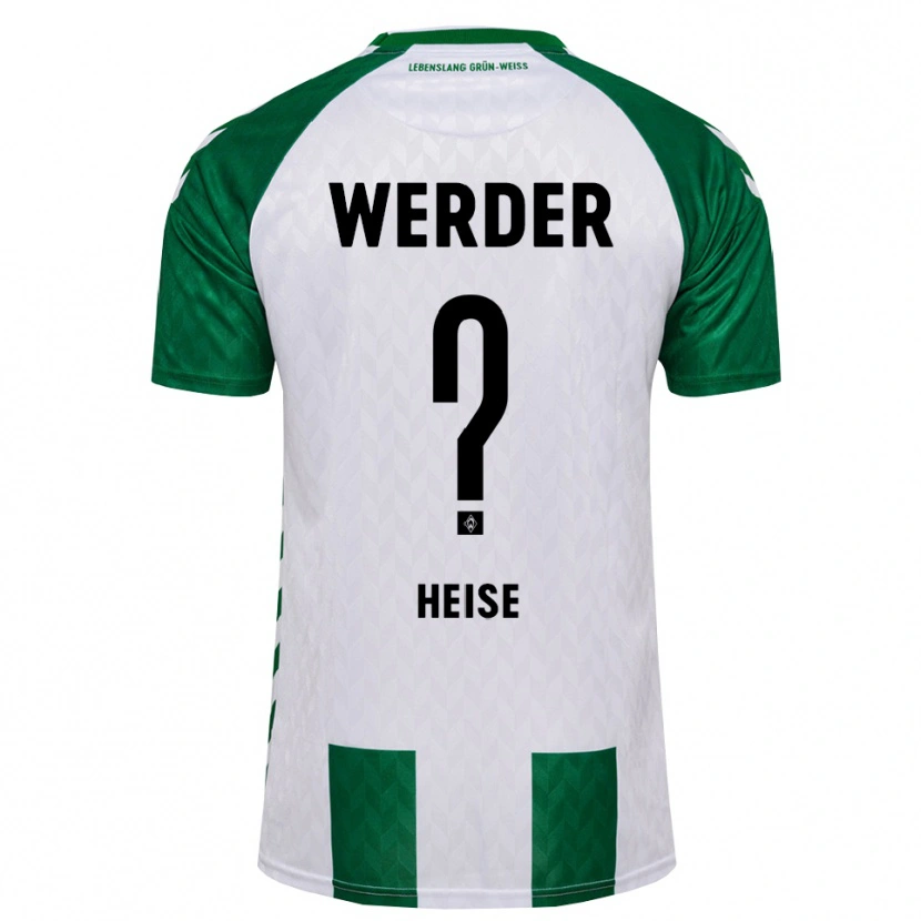 Danxen Heren Marius Heise #0 Groen Wit Thuisshirt Thuistenue 2026/27 T-Shirt