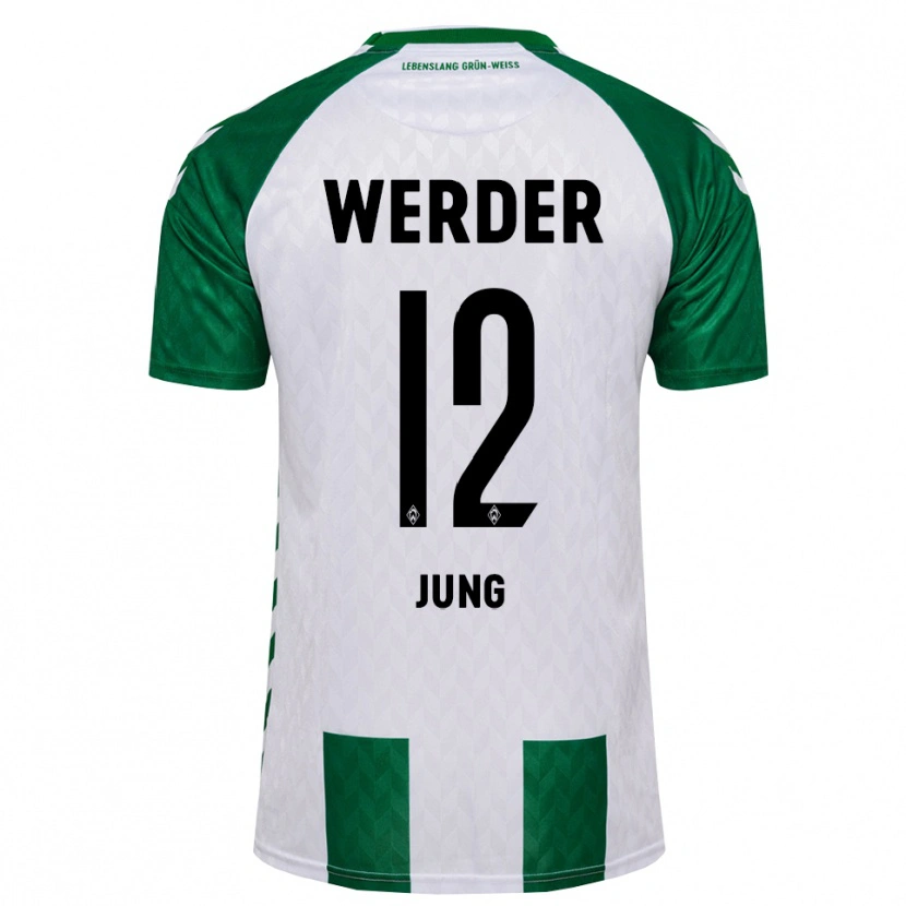 Danxen Heren Hugo Jung #12 Groen Wit Thuisshirt Thuistenue 2026/27 T-Shirt