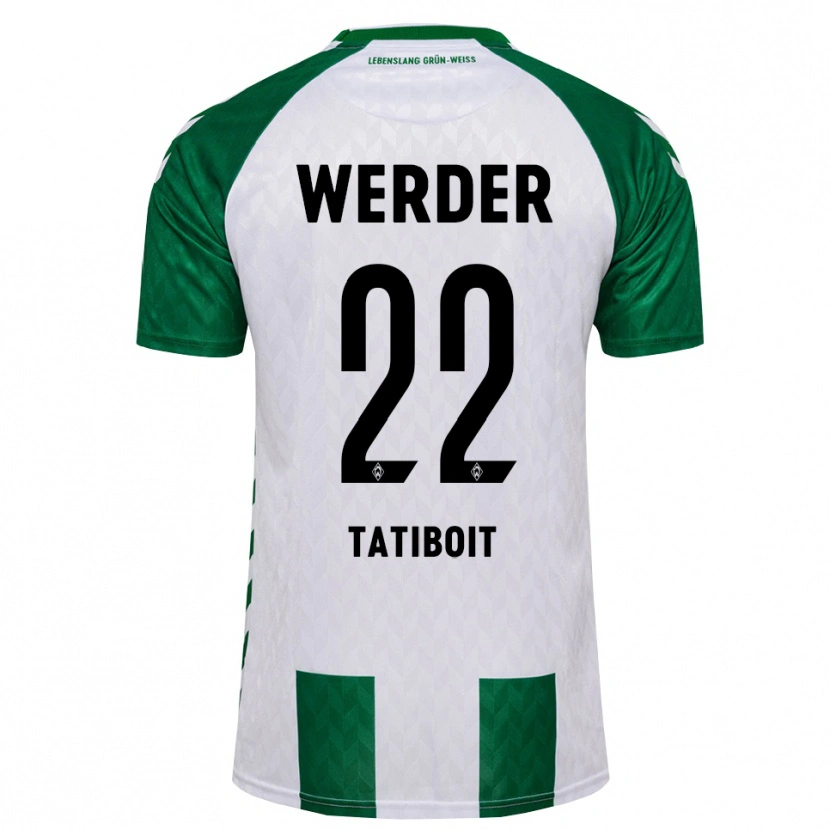 Danxen Heren Kieran Tatiboit #22 Groen Wit Thuisshirt Thuistenue 2026/27 T-Shirt