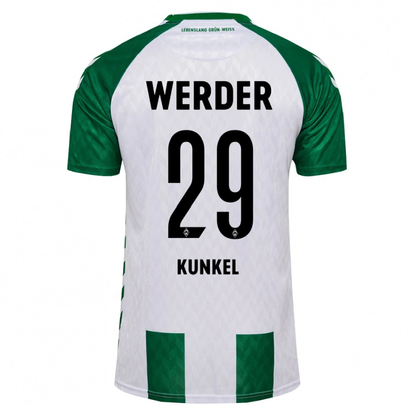 Danxen Heren Melina Kunkel #29 Groen Wit Thuisshirt Thuistenue 2026/27 T-Shirt