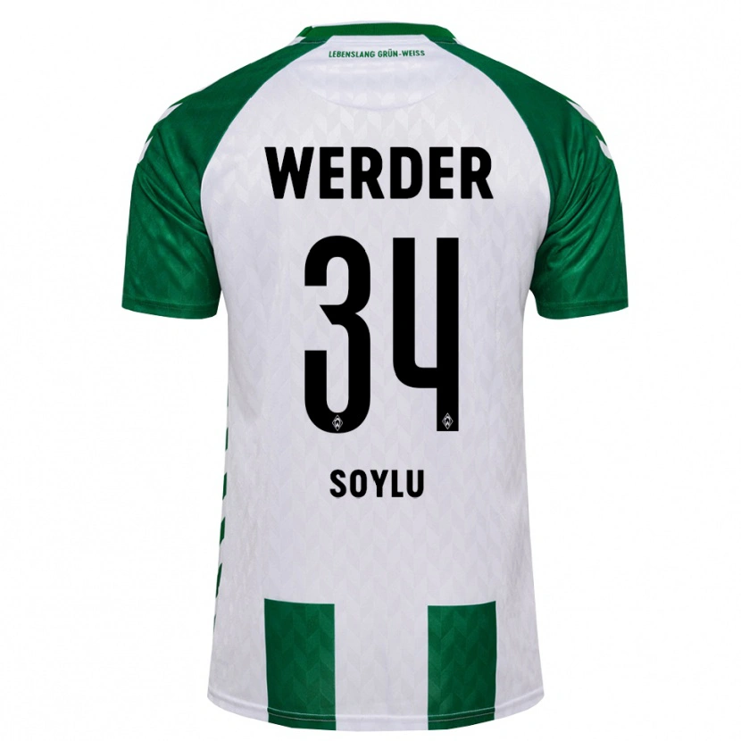 Danxen Heren Darwin Soylu #34 Groen Wit Thuisshirt Thuistenue 2026/27 T-Shirt
