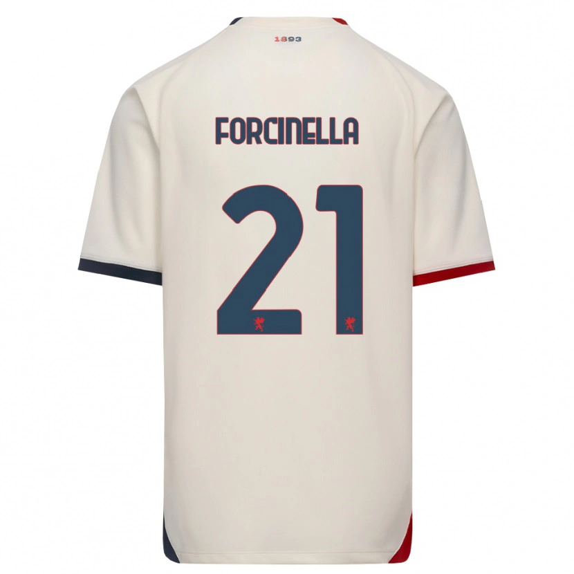 Danxen Heren Camilla Forcinella #21 Off-White Rood Uitshirt Uittenue 2026/27 T-Shirt