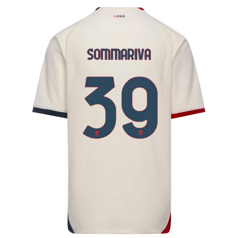 Danxen Heren Daniele Sommariva #39 Off-White Rood Uitshirt Uittenue 2026/27 T-Shirt
