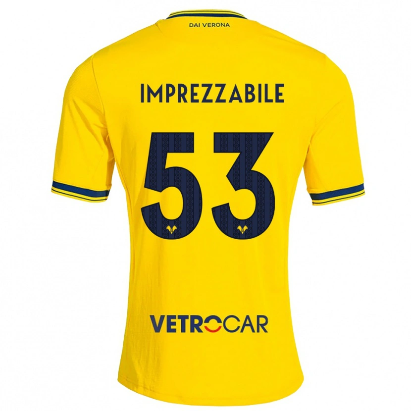 Danxen Heren Francesca Imprezzabile #53 Geel Rood Uitshirt Uittenue 2026/27 T-Shirt