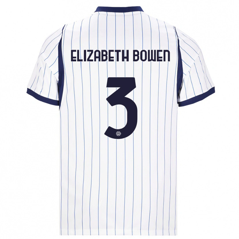 Danxen Heren Kate Elizabeth Bowen #3 Wit Marineblauw Uitshirt Uittenue 2026/27 T-Shirt