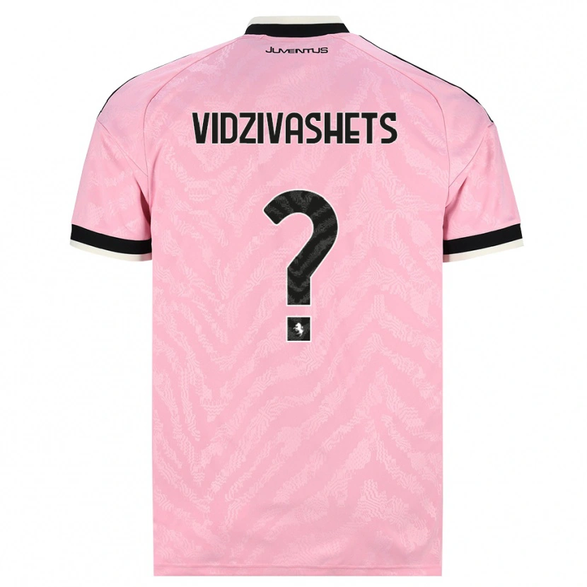 Danxen Heren David Vidzivashets #0 Roze Zwart Uitshirt Uittenue 2026/27 T-Shirt