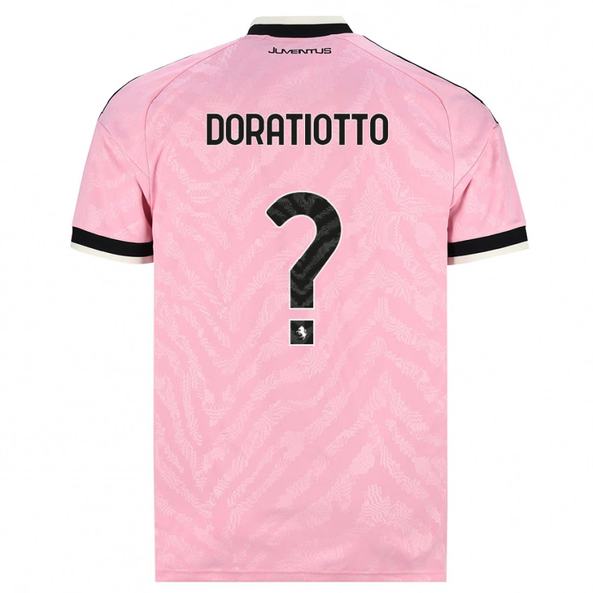 Danxen Heren Giulio Doratiotto #0 Roze Zwart Uitshirt Uittenue 2026/27 T-Shirt