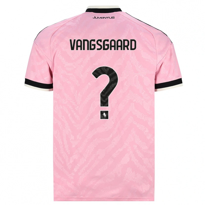 Danxen Heren Amalie Vangsgaard #0 Roze Zwart Uitshirt Uittenue 2026/27 T-Shirt