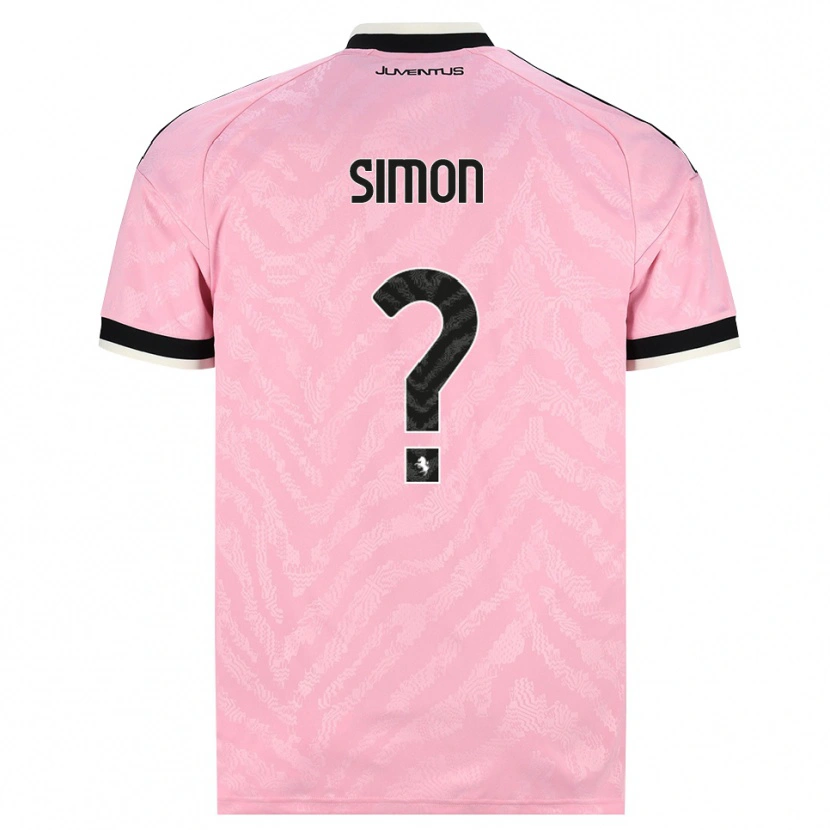Danxen Heren Bénédicte Simon #0 Roze Zwart Uitshirt Uittenue 2026/27 T-Shirt