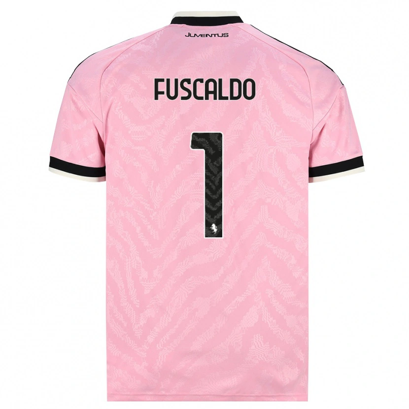 Danxen Heren Matteo Fuscaldo #1 Roze Zwart Uitshirt Uittenue 2026/27 T-Shirt