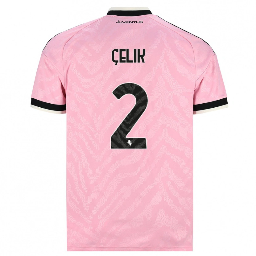 Danxen Heren Zeki Çelik #2 Roze Zwart Uitshirt Uittenue 2026/27 T-Shirt