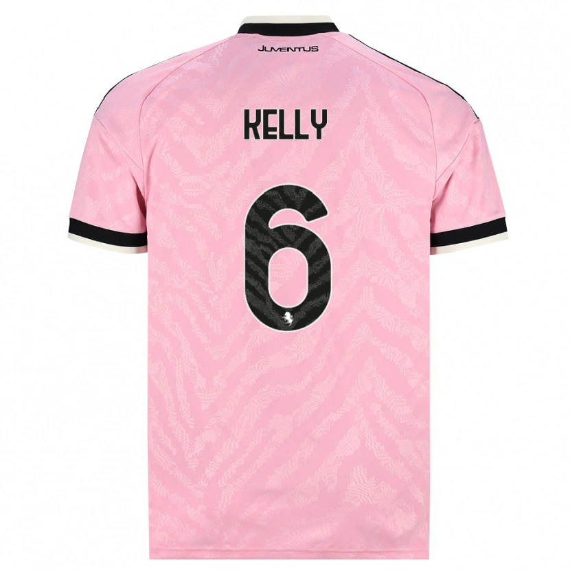 Danxen Heren Lloyd Kelly #6 Roze Zwart Uitshirt Uittenue 2026/27 T-Shirt
