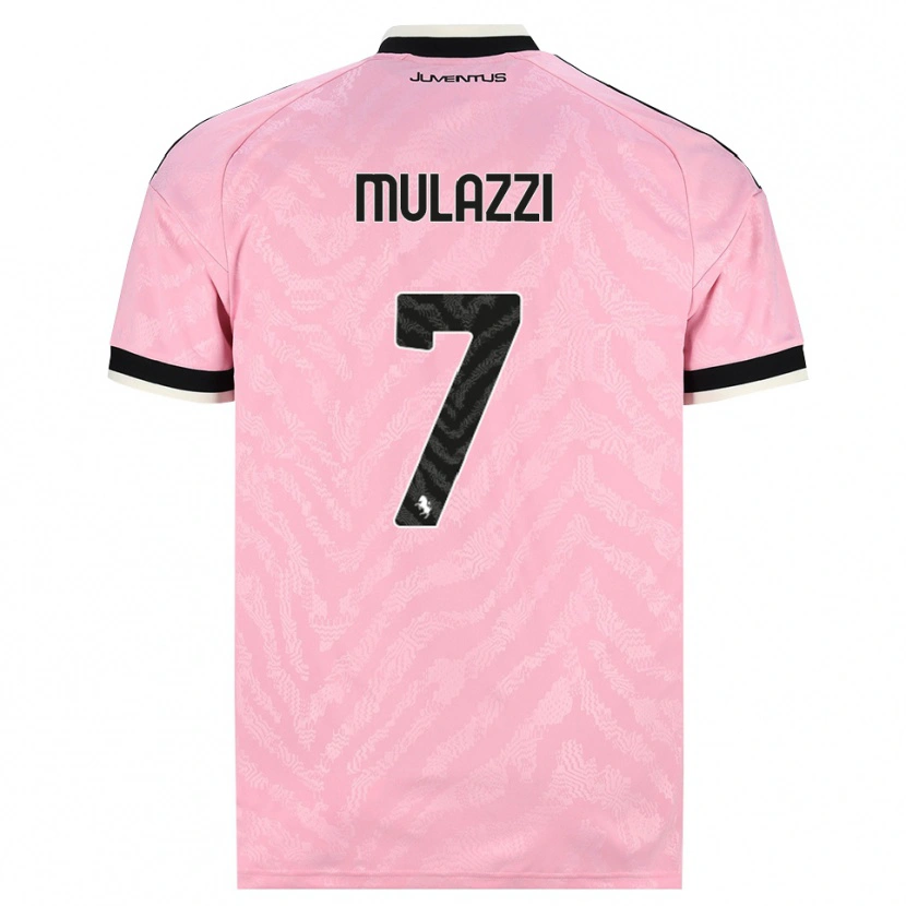 Danxen Heren Gabriele Mulazzi #7 Roze Zwart Uitshirt Uittenue 2026/27 T-Shirt