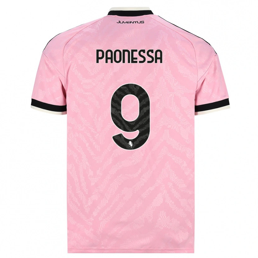 Danxen Heren Riccardo Paonessa #9 Roze Zwart Uitshirt Uittenue 2026/27 T-Shirt
