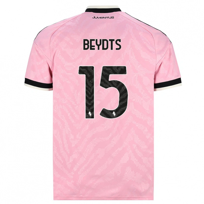 Danxen Heren Antoine Beydts #15 Roze Zwart Uitshirt Uittenue 2026/27 T-Shirt