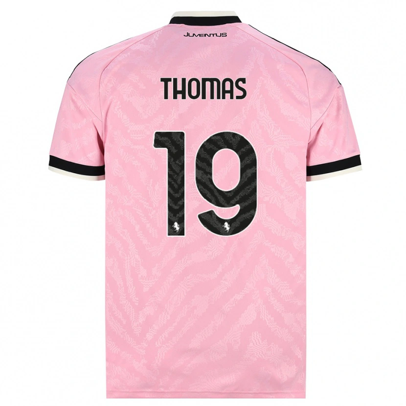 Danxen Heren Lindsey Thomas #19 Roze Zwart Uitshirt Uittenue 2026/27 T-Shirt
