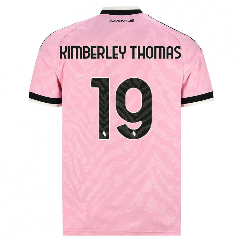 Danxen Heren Lindsey Kimberley Thomas #19 Roze Zwart Uitshirt Uittenue 2026/27 T-Shirt
