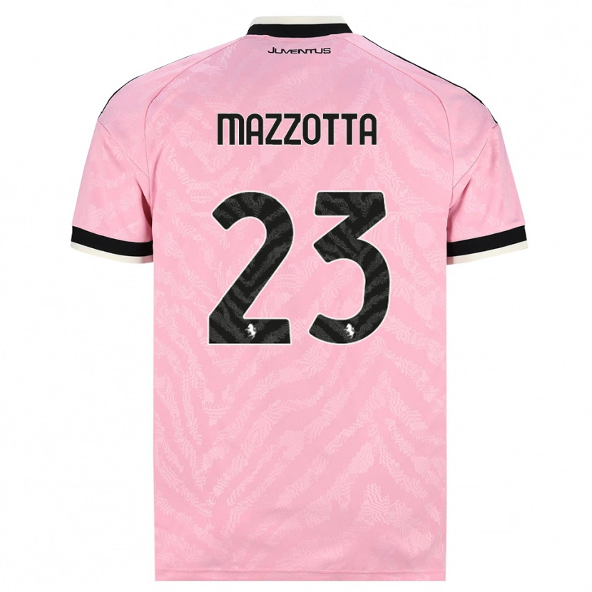 Danxen Heren Raphael Mazzotta #23 Roze Zwart Uitshirt Uittenue 2026/27 T-Shirt