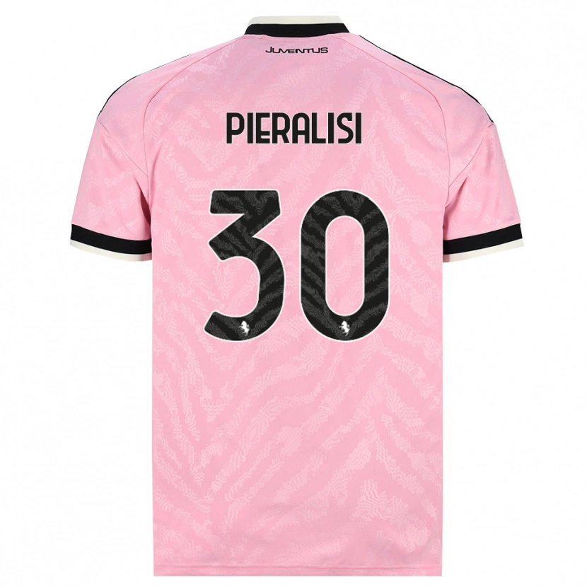 Danxen Heren Tommaso Pieralisi #30 Roze Zwart Uitshirt Uittenue 2026/27 T-Shirt