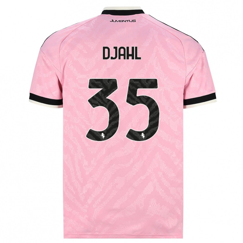 Danxen Heren Rayan Djahl #35 Roze Zwart Uitshirt Uittenue 2026/27 T-Shirt