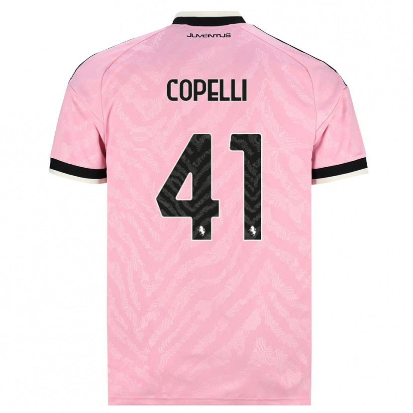 Danxen Heren Anna Copelli #41 Roze Zwart Uitshirt Uittenue 2026/27 T-Shirt