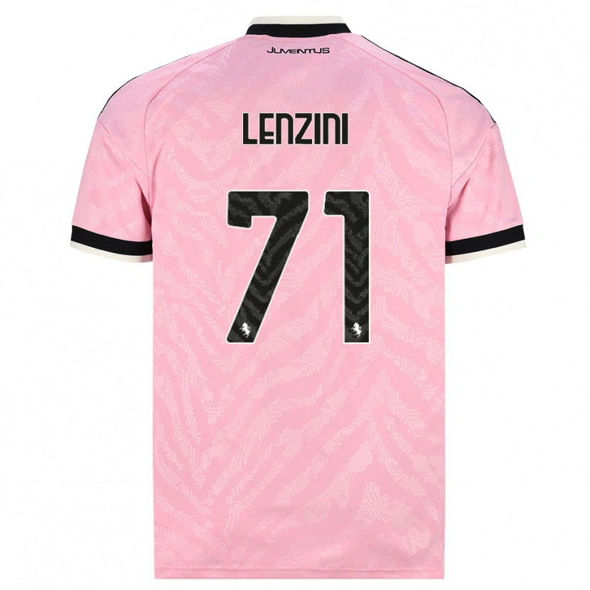 Danxen Heren Martina Lenzini #71 Roze Zwart Uitshirt Uittenue 2026/27 T-Shirt