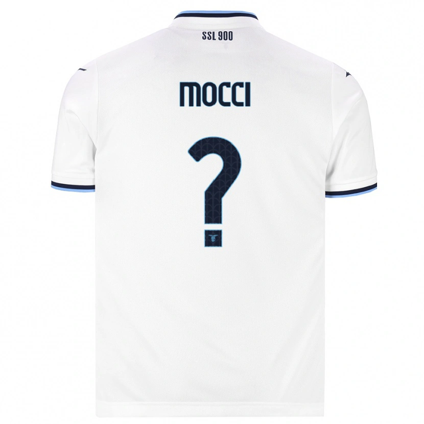 Danxen Heren Tommaso Mocci #0 Wit Marineblauw Uitshirt Uittenue 2026/27 T-Shirt