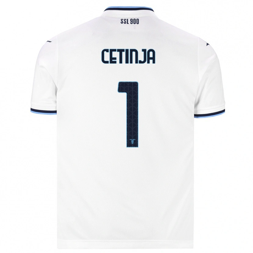 Danxen Heren Sara Cetinja #1 Wit Marineblauw Uitshirt Uittenue 2026/27 T-Shirt