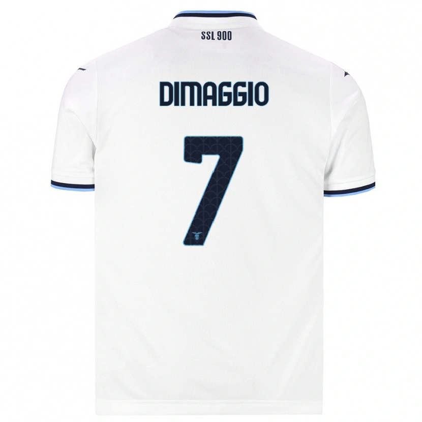 Danxen Heren Cosimo Dimaggio #7 Wit Marineblauw Uitshirt Uittenue 2026/27 T-Shirt