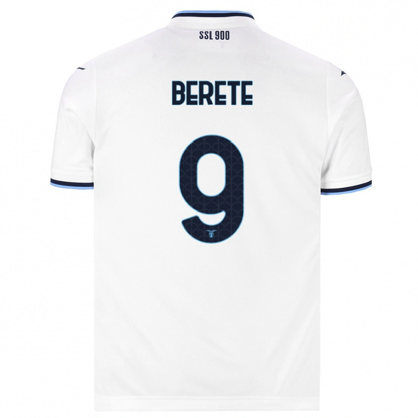 Danxen Heren Moustapha Berete #9 Wit Marineblauw Uitshirt Uittenue 2026/27 T-Shirt