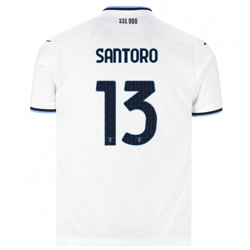 Danxen Heren Martina Santoro #13 Wit Marineblauw Uitshirt Uittenue 2026/27 T-Shirt