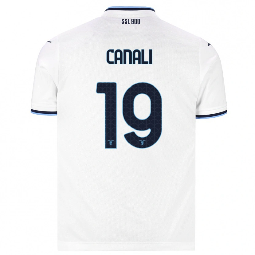 Danxen Heren Giorgio Canali #19 Wit Marineblauw Uitshirt Uittenue 2026/27 T-Shirt