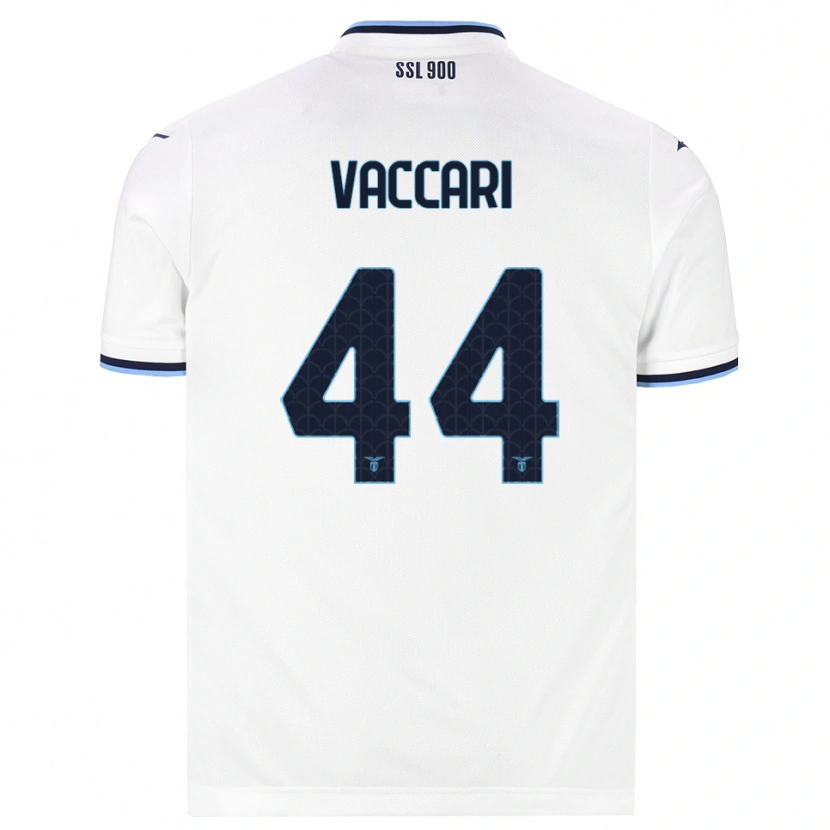 Danxen Heren Flavia Vaccari #44 Wit Marineblauw Uitshirt Uittenue 2026/27 T-Shirt