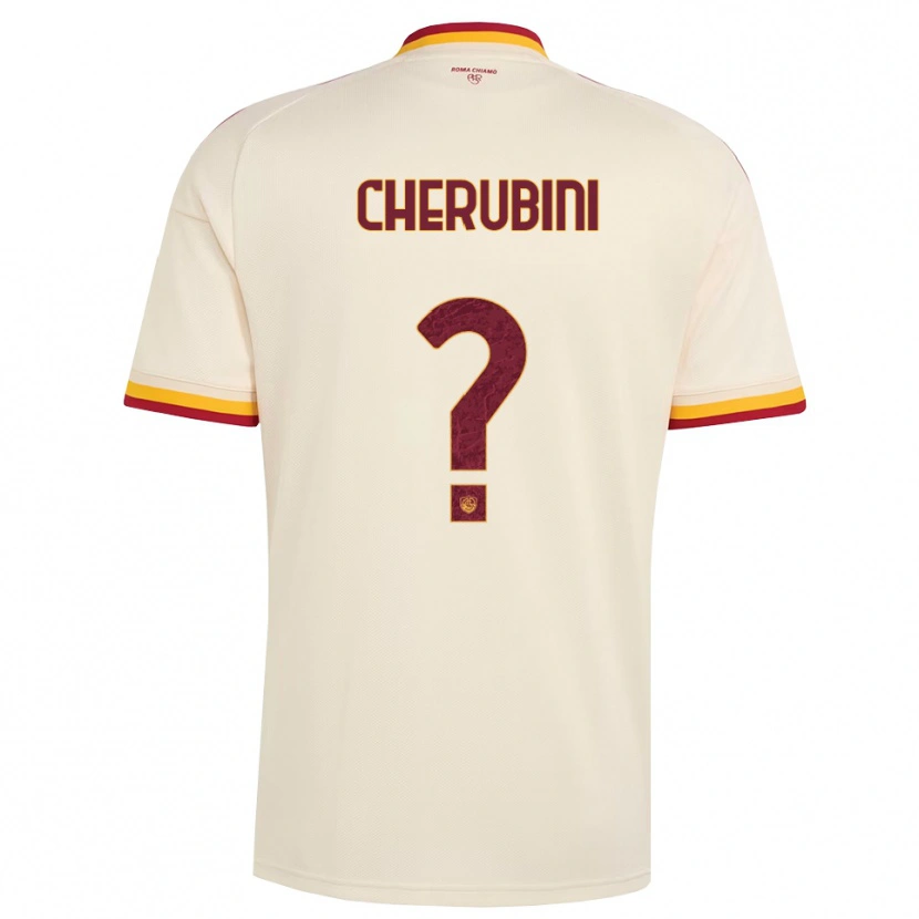 Danxen Heren Luigi Cherubini #0 Champagne Rood Geel Uitshirt Uittenue 2026/27 T-Shirt
