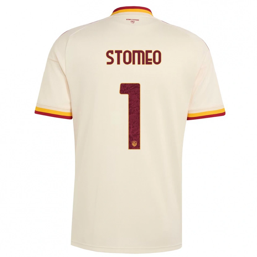 Danxen Heren Giorgio Stomeo #1 Champagne Rood Geel Uitshirt Uittenue 2026/27 T-Shirt