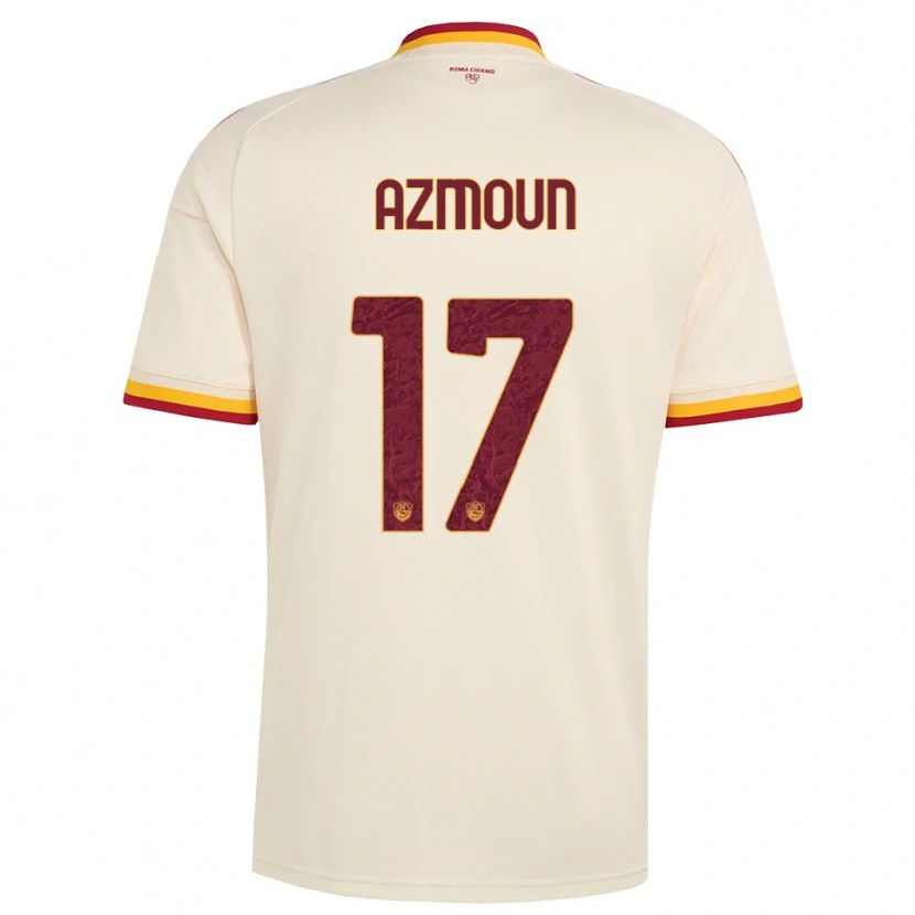 Danxen Heren Sardar Azmoun #17 Champagne Rood Geel Uitshirt Uittenue 2026/27 T-Shirt
