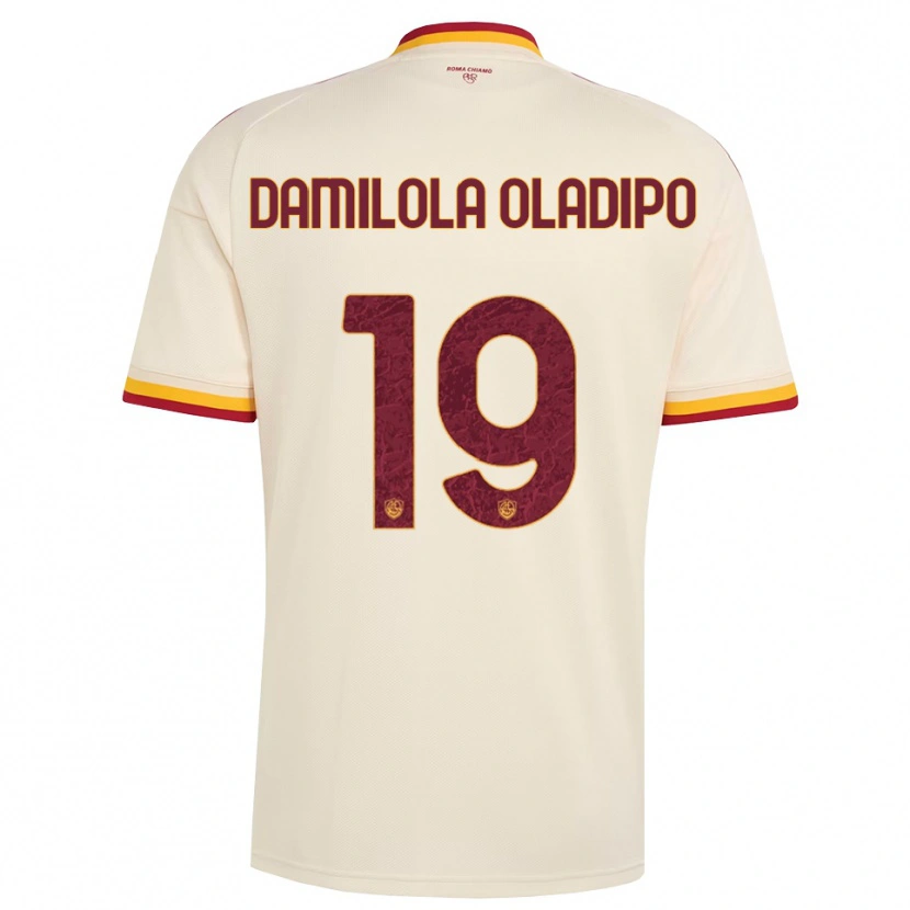 Danxen Heren Shukurat Damilola Oladipo #19 Champagne Rood Geel Uitshirt Uittenue 2026/27 T-Shirt