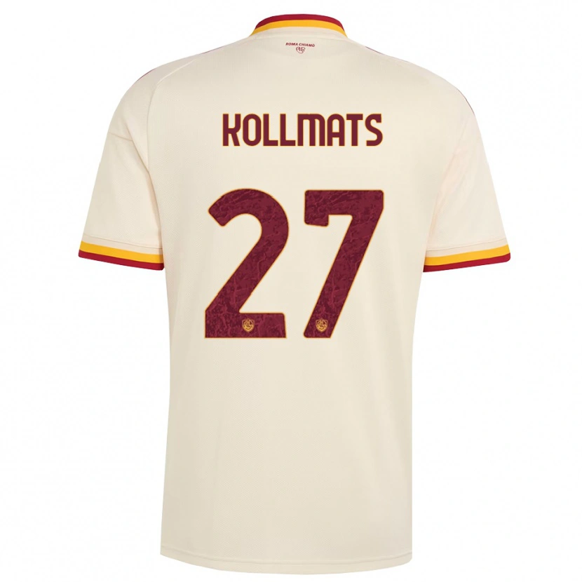 Danxen Heren Beata Kollmats #27 Champagne Rood Geel Uitshirt Uittenue 2026/27 T-Shirt
