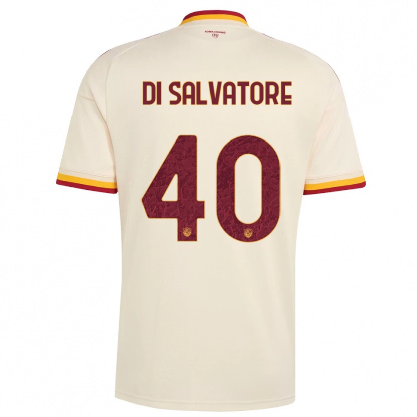 Danxen Heren Diego Di Salvatore #40 Champagne Rood Geel Uitshirt Uittenue 2026/27 T-Shirt
