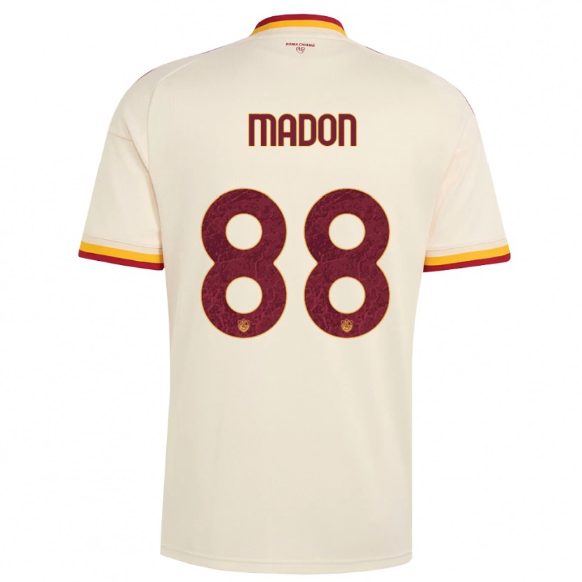 Danxen Heren Maja Madon #88 Champagne Rood Geel Uitshirt Uittenue 2026/27 T-Shirt