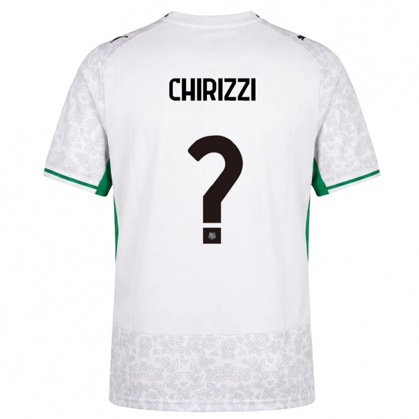 Danxen Heren Antonio Chirizzi #0 Wit Zwart Groen Uitshirt Uittenue 2026/27 T-Shirt