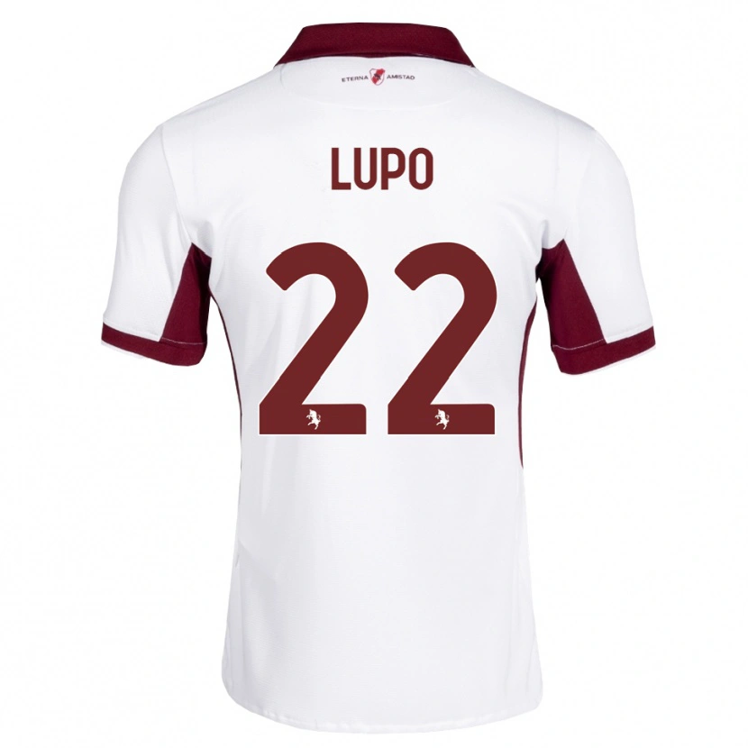 Danxen Heren Enrica Lupo #22 Bordeauxrood Wit Rood Uitshirt Uittenue 2026/27 T-Shirt