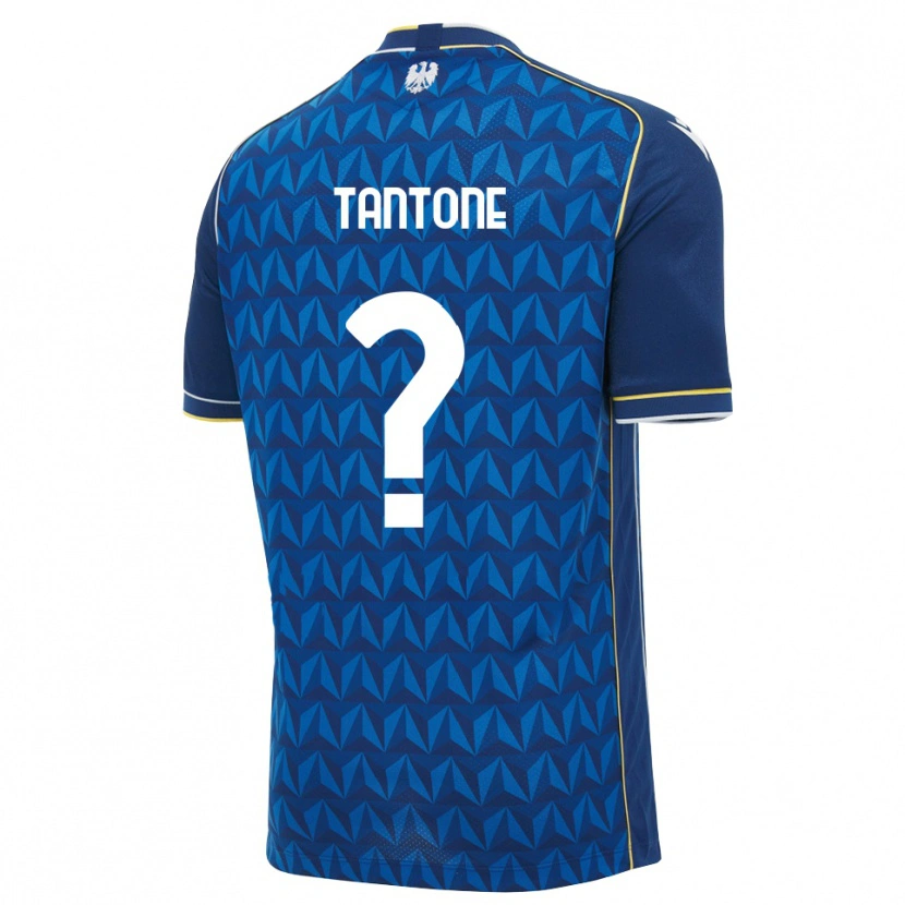 Danxen Heren Riccardo Tantone #0 Koninklijk Blauw Wit Blauw Uitshirt Uittenue 2026/27 T-Shirt