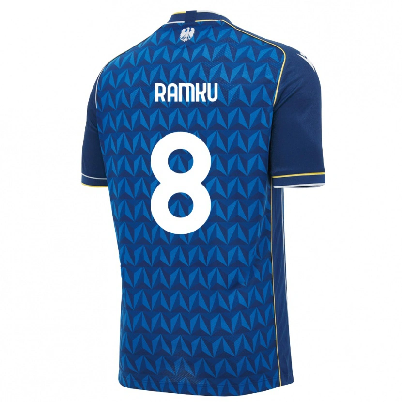 Danxen Heren Alex Ramku #8 Koninklijk Blauw Wit Blauw Uitshirt Uittenue 2026/27 T-Shirt