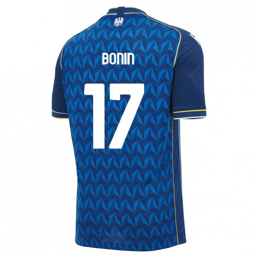 Danxen Heren Luca Bonin #17 Koninklijk Blauw Wit Blauw Uitshirt Uittenue 2026/27 T-Shirt