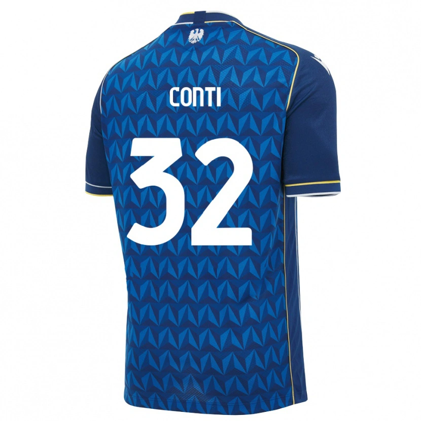 Danxen Heren Manuel Conti #32 Koninklijk Blauw Wit Blauw Uitshirt Uittenue 2026/27 T-Shirt